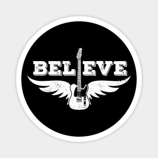 Believe Guitar Wings T-Style Electric Guitar Magnet
